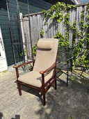 Fauteuil skandi-form 1990