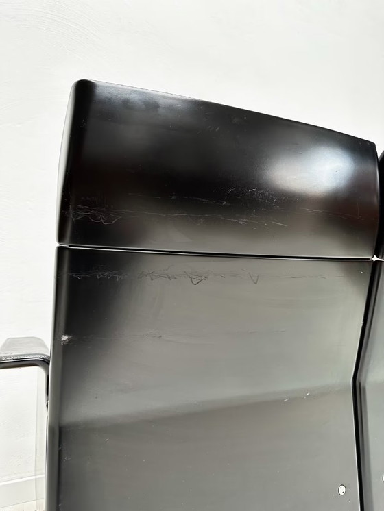 Image 1 of Divano a 2 posti in pelle vintage 620 di Dieter Rams per Vitsoe anni '70