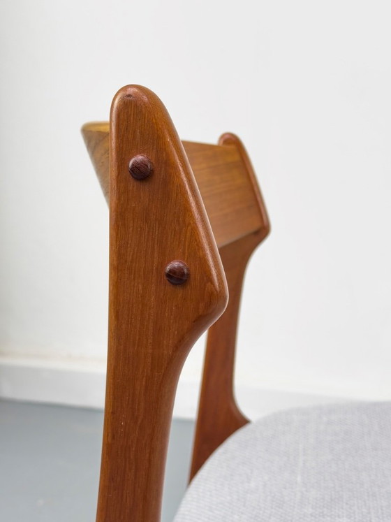 Danish Teak Dining Chairs by Erik Buch for OD Møbler, 1960s, Set of 4 – Esszimmerstühle, Wood (photo 17 of 23)