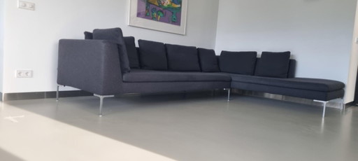 B&B Italia Charles hoekbank met chaise lonque