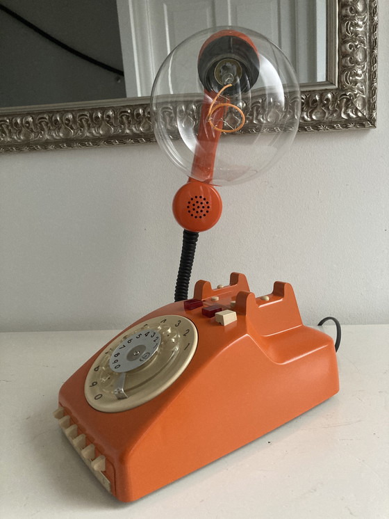 Image 1 of Lamp made from an old telephone from 1981