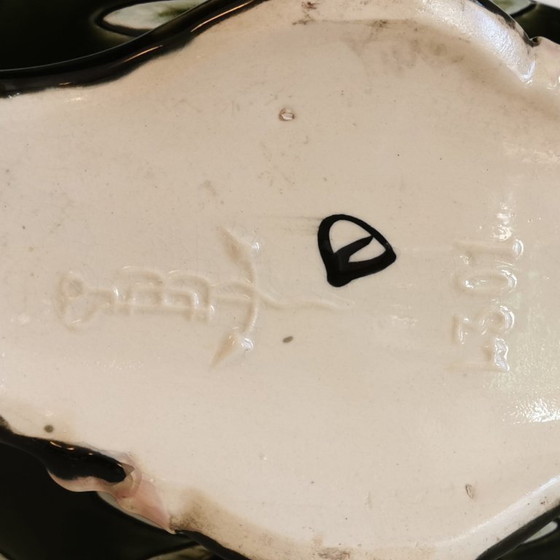 Image 1 of Vase - Jardinier - Gustav De Bruyn - Certificat d'authenticité