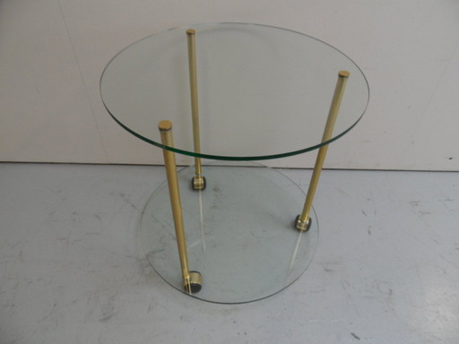 Vintage brass trolley