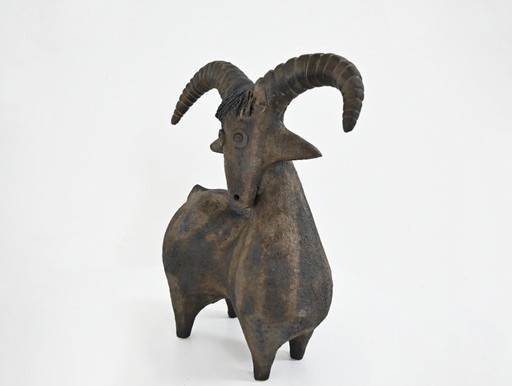 Ceramic goat by Dominique Pouchain