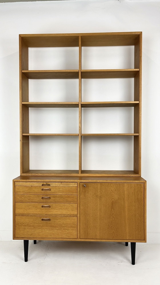 Image 1 of Swedish vintage open bookcase
