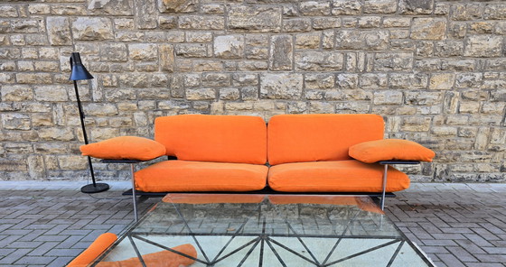 Image 1 of B&B Italia Diesis Sofa Couch Vintage Studio 60s 70s Benches