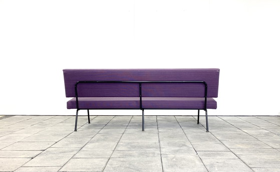 Divano No. 33 Disegnato da Florence Knoll per Knoll International anni '50 – Divani 3 posti, Metal, Textile (photo 4 of 6)