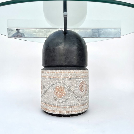 Image 1 of Giovanni Offredi for Saporiti « paracarro » dining table