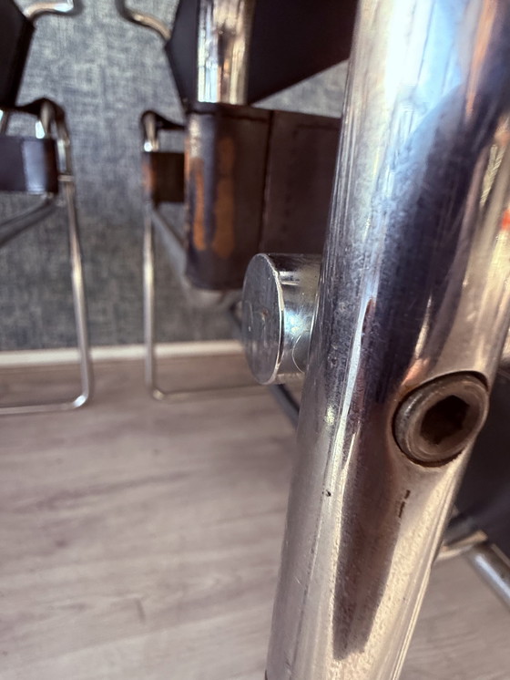 Image 1 of 2 vintage Gavina/Knoll Wassily Model B3 fauteuils, circa jaren 60