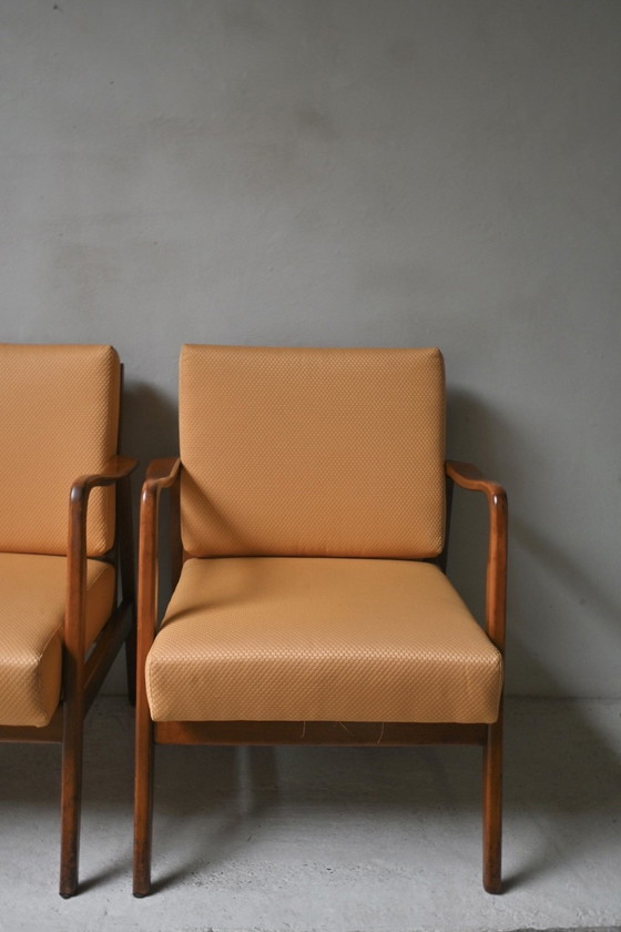 Image 1 of Set van twee vintage Scandinavische fauteuils