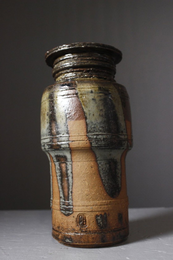 Pat & Jo Rowland Sant Vicens - Large glazed vase circa 1970 – Pat & Joe Rowland, Ceramic (photo 4 of 12)