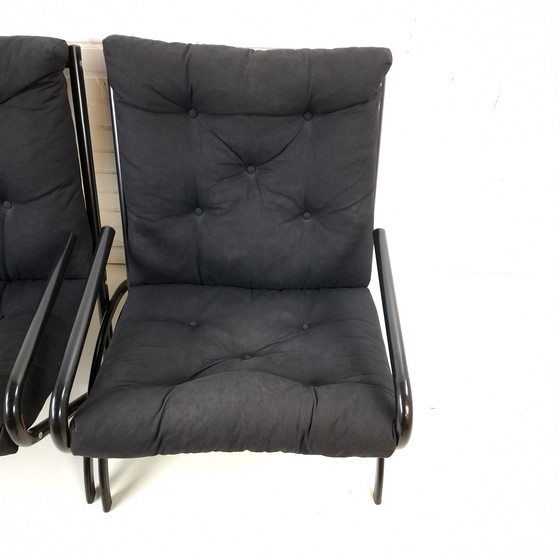 Image 1 of Set vintage Memphis Milano di 2 poltrone + tavolino