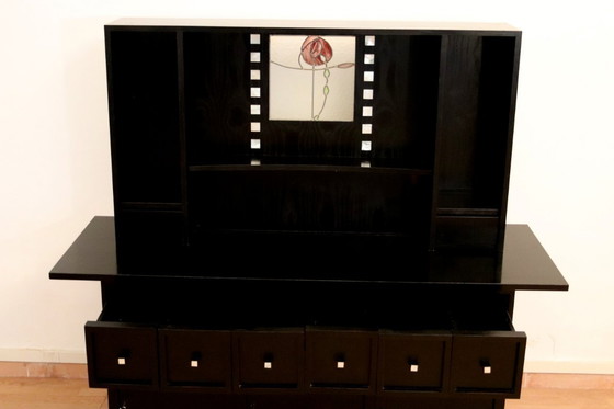 Image 1 of DS5 sideboard by Charles Rennie Mackintosh for Cassina, 1990s