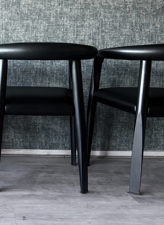 Image 1 of 6 poltrone “Miss” design di Afra & Tobia Scarpa,1986 circa per Molteni