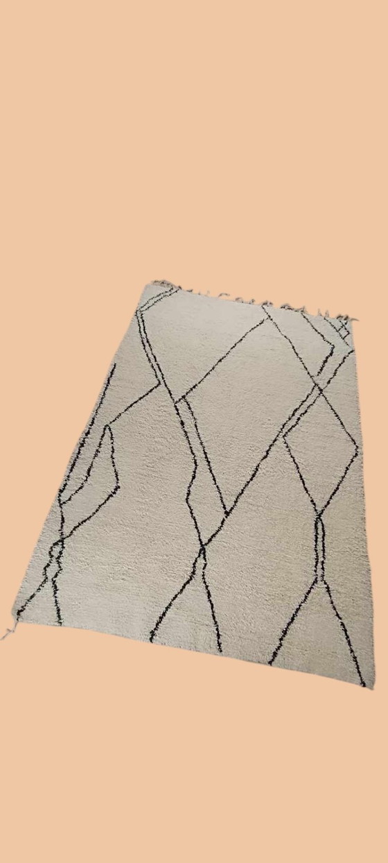 Image 1 of Tapis berbère laine vierge Tapis marocain - 300 x 200 cm 302x 296 m Type B12.4