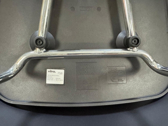 Image 1 of Vitra HAL RE Stool Medium Chair Designer Bar Chair + Table