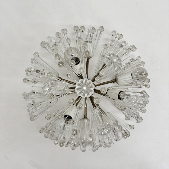 Image 1 of Sneeuwbal Plafondlamp van Emil Stejnar voor Rupert Nikoll, 1950