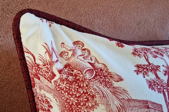 Image 1 of 2 Throwing pillows Toile de Jouy