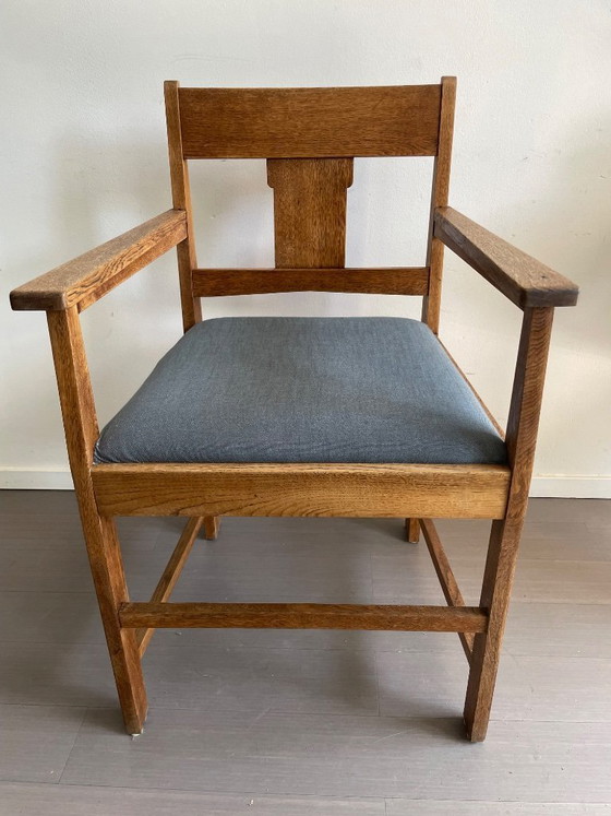Image 1 of Amsterdamse schoolfauteuil