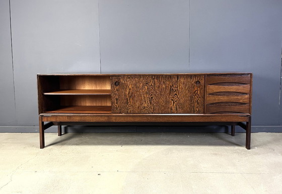 Image 1 of Oswald Vermaercke Paola wengé sideboard for V-Form Belgium 1960s
