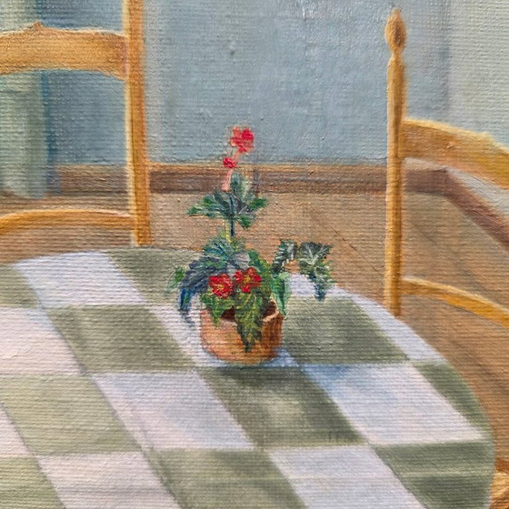 Image 1 of Kunstwerk genaamd Het Rode Jasje van Bredie uit 1986