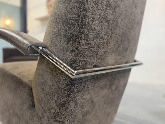 Image 1 of Leolux Scylla Fauteuil Matrix stof Bruin