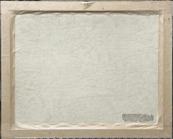 Image 1 of Antiek origineel, gesigneerd olieverfschilderij van een berglandschap uit het begin van de 20e eeuw.