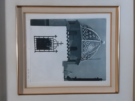 Image 1 of 2 dibujos a bolígrafo firmados