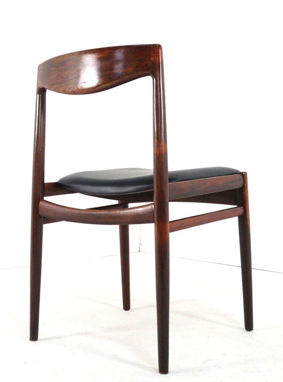 Image 1 of Set of 8 Rosewood Chairs Dining Chairs 'Vesterlund' Vintage