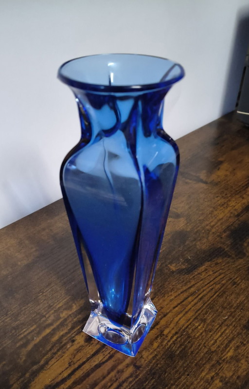 Vase en verre Murano Sommerso Flavio Poli