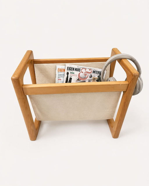 Porta revista danés vintage Aksel Kjersgaard estilo 60s/70s