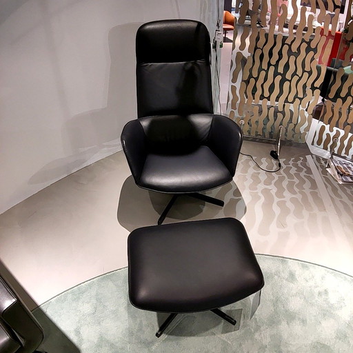 FSM Rex recliner armchair with ottoman