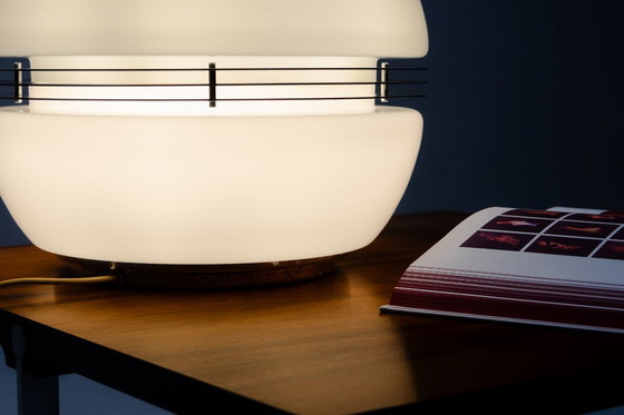 Image 1 of Space Age Spherical Table Lamp by Enrico Tronconi, Italy, 1970s