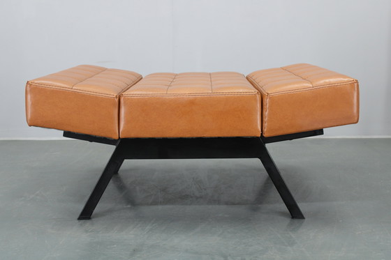 Image 1 of 1970er Brevetti IPE Satz von drei seltenen umwandelbaren Loungesesseln, Italien