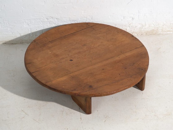Table basse ronde ancienne en bois de pin – Europe Centrale, circa 1940 – Tables basses, Rustic (photo 12 of 40)