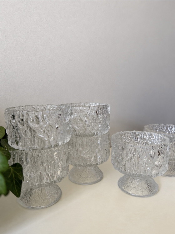 Set aus 6 Ice Bark Frostgläsern – Gläser & Karaffe, Glas (photo 2 of 5)