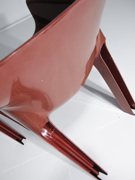 Image 1 of Artemide Gaudi stoel van Vico Magistretti / Rood / Octrooi aangevraagd