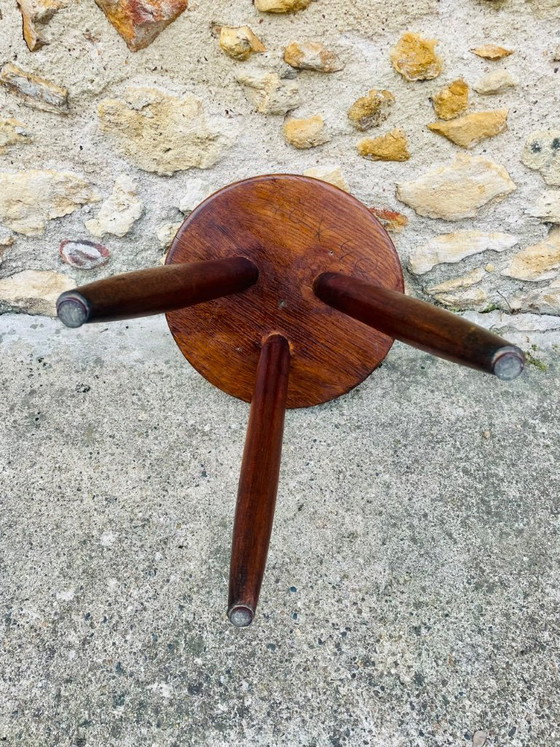 Sgabello Berger vintage, alto, in frassino, di Charlotte Perriand, anni '50 – Sgabelli, Legno (photo 22 of 32)