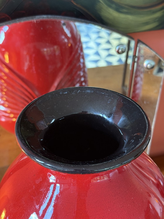 Image 1 of Gran jarrón rojo