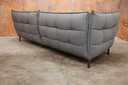 Sofá de tela gris B&B Italia diseño Husk