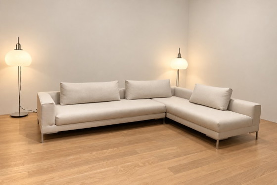 NEW Design in Stock Aikon Lounge Corner Sofa, Design on Stock, Other, Metal, White (photo 3 of 10)