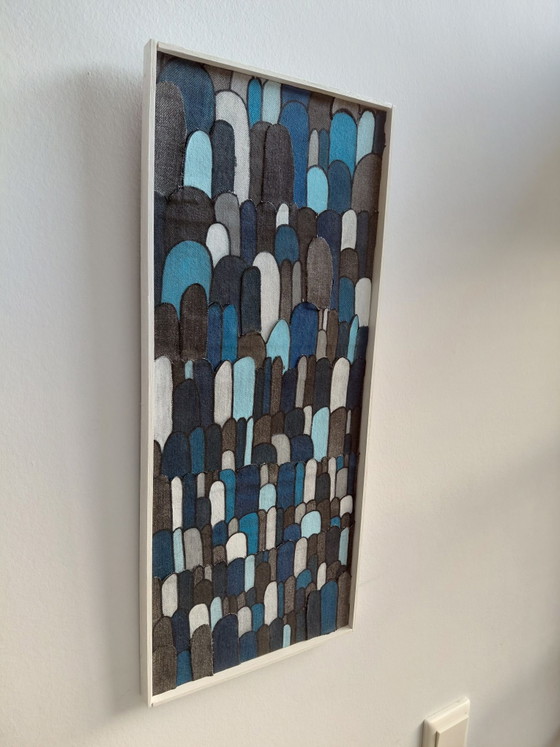 "Denim Rock & Blues" – Gallery Suncorner, Wanddecoratie, Katoen, Textiel (photo 2 of 8)