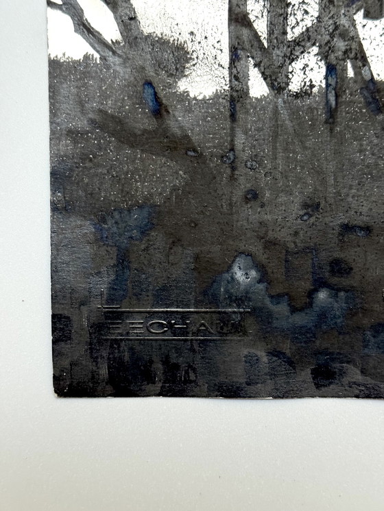 Image 1 of Eugène Eechaut (1928-2019) - Ink Landscape, 1994