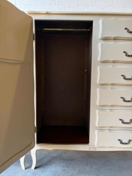 Set di armadi vintage antichi per cameretta, ristrutturati – Legno (photo 9 of 14)