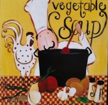 Image 1 of Artiste inconnu "Vegetable Soup" (soupe aux légumes)