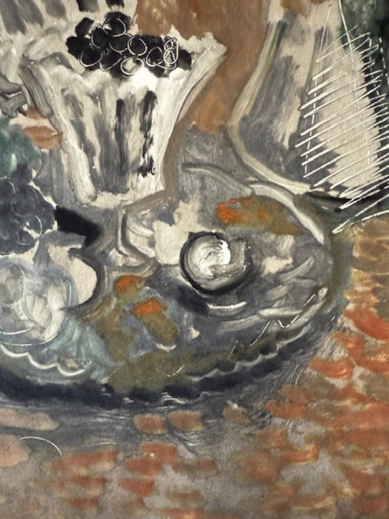 Image 1 of Litografia arricchita da Emilio Grau Sala