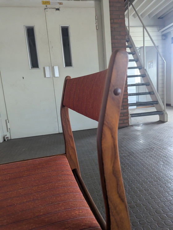 Image 1 of Dänischer Teakholzstuhl aus der Jahrhundertmitte - Lindebjerg Stølefabrik