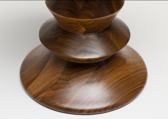 Image 1 of Tabouret en noyer Vitra pour Herman Miller