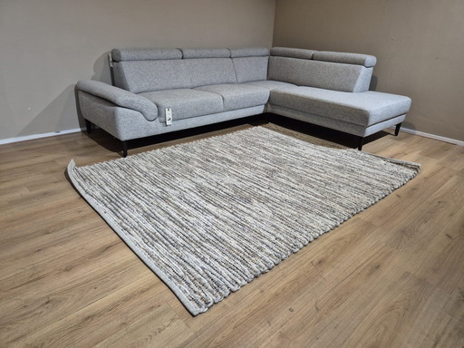 50% Korting! Nieuw - Montel Vloerkleed Bassano - Grijs-Bruin