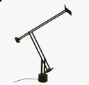 Lámpara de escritorio Tizio negra Artemide